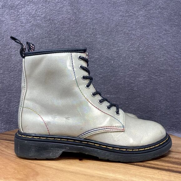 Dr. Martens Other - Dr. Doc Martens 1460 Pastel Glitter J Sparkle Rays Boots Kid Size 3 AirWair